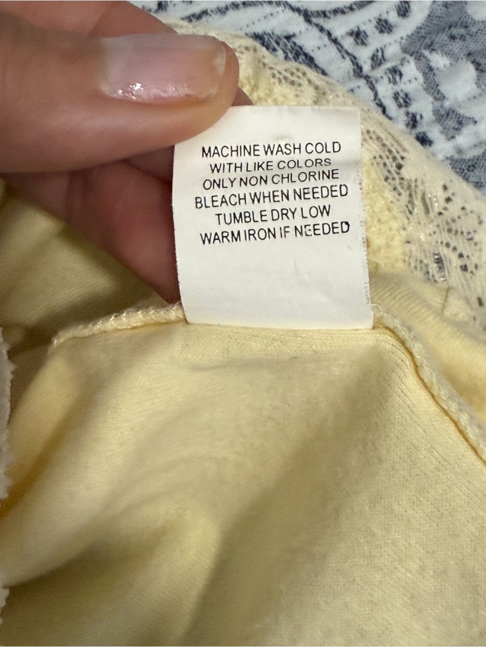 Vintage Abercrombie Yellow Lace-Trim Tank Top Small - Picture 12 of 12
